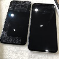 iPhoneX　ガラス割れ修理